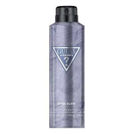 Guess Elements Cool Slate Deodorizing Body Spray For Men 6.0 Oz