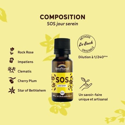 Biofloral Sos Secours Organic Granules 19.5G - Image 3