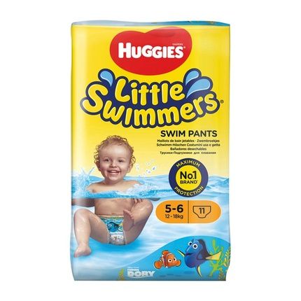 Huggies Little Swimmers Disposable Swimsuits Size 56 11 Units Suitable For 1218 Kg