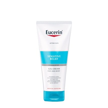 Eucerin Sensitive Relief After Sun Cream Gel 200Ml Soothing After Sun Care For Sensitive Skin