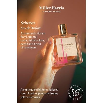 Miller Harris Scherzo Eau De Parfum 50Ml Luxury Floral Oudh Perfume