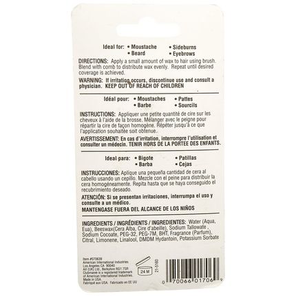 Clubman Pinaud Neutral Beard Wax With Small Beard Comb 14G - Image 3