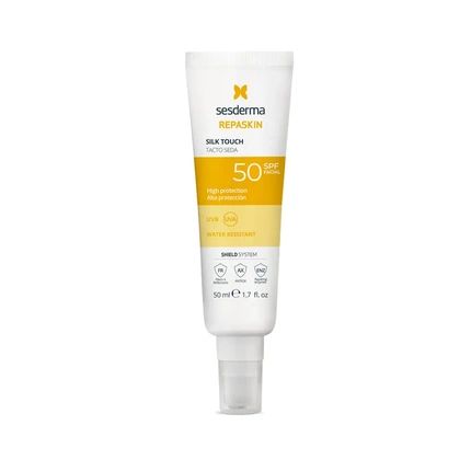 Sesderma Repaskin Facial Spf50 Silk Touch 50Ml High Protection Sunscreen