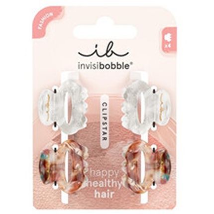 Invisibobble Clipstar Petit Bijoux Hair Clip 4 Pieces