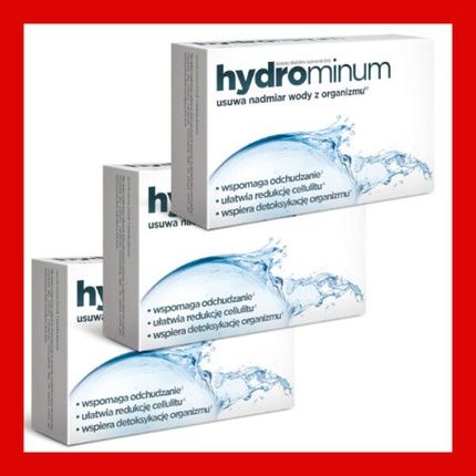 Hydrominum Body Drainage Weight Loss Capsules For Cellulite Skin