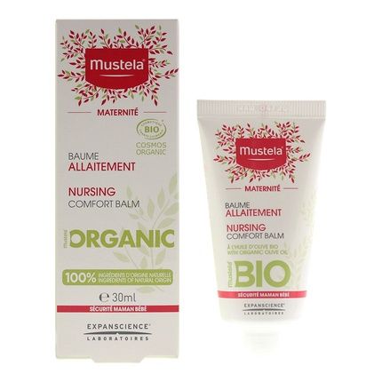 Mustela Lactation Balm Bio 30Ml Maternity Nursing Comfort Balm
