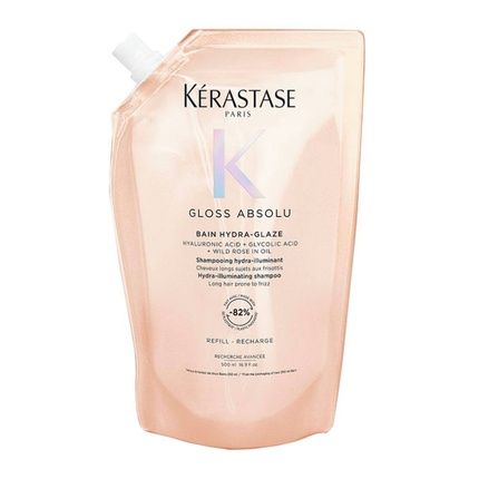 Kerastase Gloss Absolu Bain Hydra-Glaze Refill 500Ml - Professional Hair Care