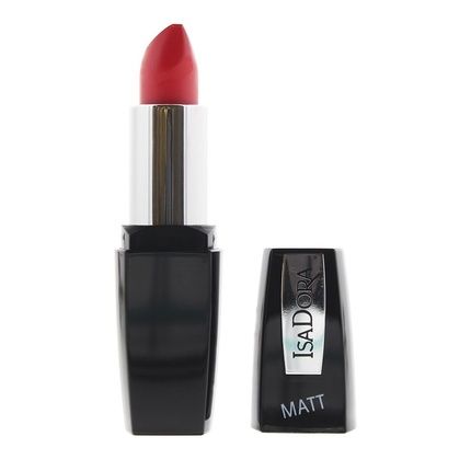 Isadora Perfect Matt Hot Coral Lipstick 4.5G