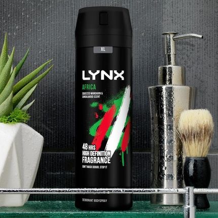 Lynx Africa Men'S Fragrance Aluminium Free Body Spray Deodorant 200Ml - 2 Month Supply - Image 3