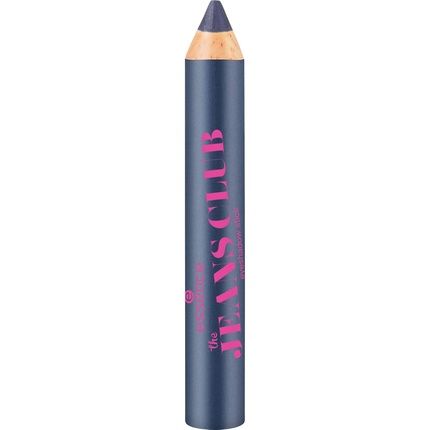 Essence The Jeans Club Eyeshadow Stick Kajal Pencil No 01 Blue Metallic