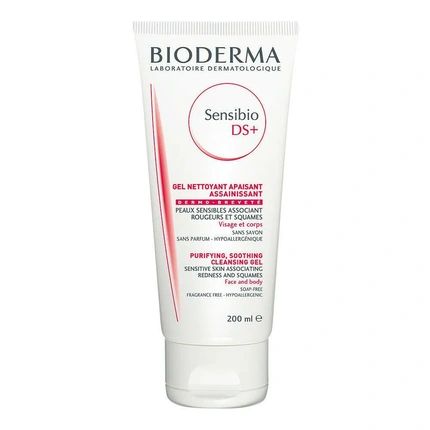 Bioderma Sensibio Ds Gel Purifying Soothing Cleansing Gel 200Ml