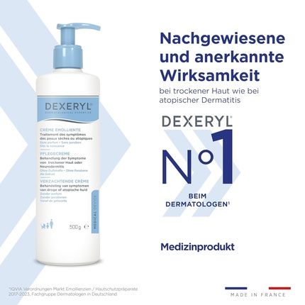 Dexeryl Cream For Dry Skin Care And Protection