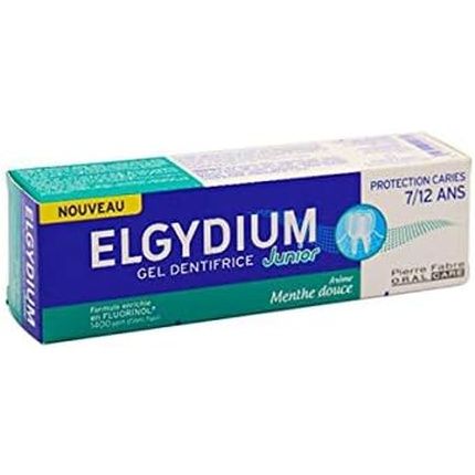 Elgydium Junior Decay Protection Toothpaste Gel Sweet Mint 50Ml