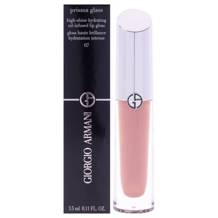 Giorgio Armani Ladies Prisma Glass Lip Gloss 011 Oz 07 Nude Glow Makeup