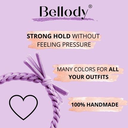 Bellody(R) Original Hair Ties - Sundance Edition - Stylish Braided & Stronger