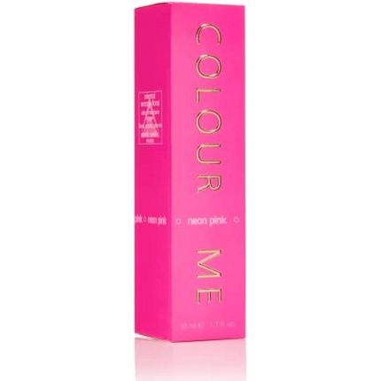 Colour Me Neon Pink Perfume For Women 50Ml Parfum De Toilette Luxury Fragrance - Ladies Perfume Long Lasting Womens Perfumes By Milton-Lloyd