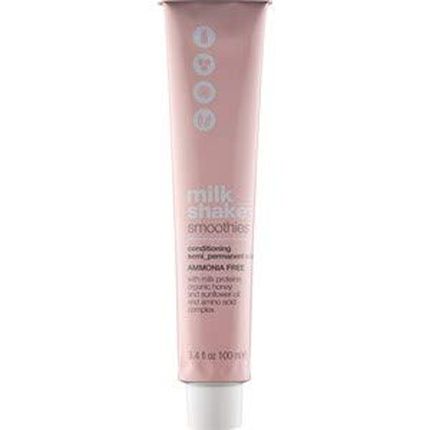 Milk Shake Smoothies Ammonia-Free Semi-Permanent Hair Dye, 11N Black, 100 Ml