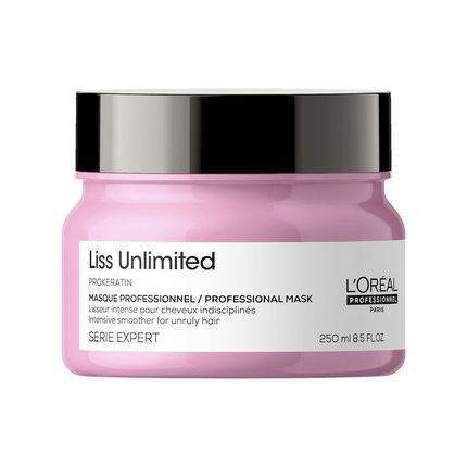 L'Oreal Professionnel Serie Expert Liss Unlimited Mask Intensive Smoothing Mask For Unruly Hair 250Ml