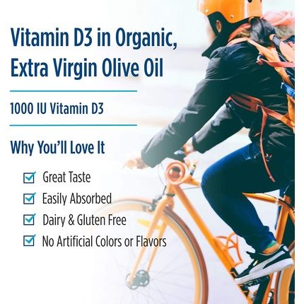 Nordic Naturals Vitamin D3 Orange 250Mg 120 Soft Gels - Image 3