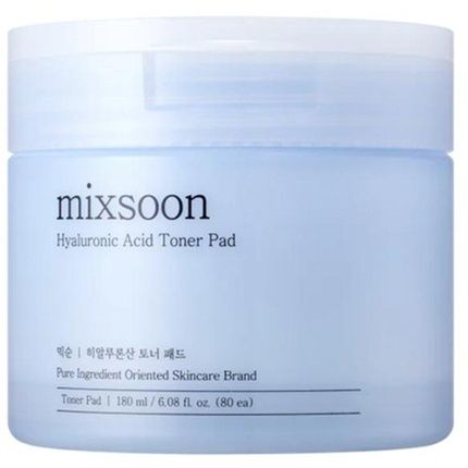 Mixsoon Hyaluronic Acid Toner Pad 80 Pads 180Ml