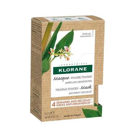 Klorane Hair Mask Against Dandruff Treating Powdermask 8 X 3 Grams - Image 3