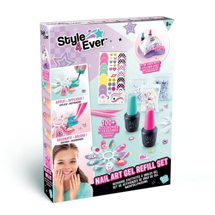 Style 4 Ever Nail Art Gel Refill Kit