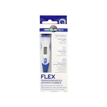Pietrasanta Pharma Master Aid Tech Flex Digital Thermometer With Flexible Tip 1 Piece