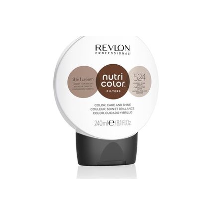 Revlon Nutri Color No.524 Coppery Pearl Brown 240Ml