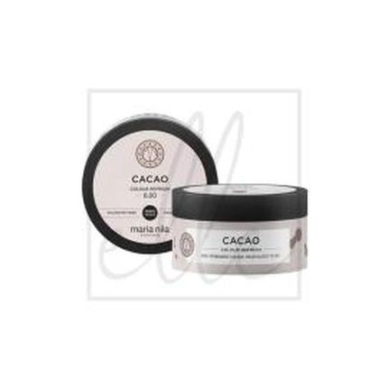 Maria Nila Cacao Colour Refresh Mask Gentle Nourishing Mask Without Permanent Color Pigments 100Ml