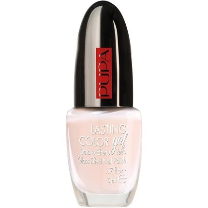 Pupa Lasting Color Gel Polish 115 Powdery Satin-Look Glass Glassy Effect Nail Polish