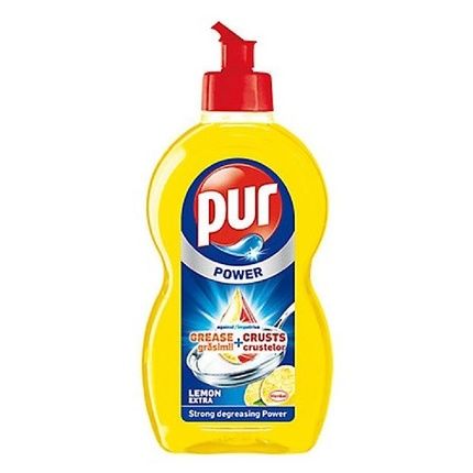 Pur Liquid Dish Detergent 450Ml Lemon