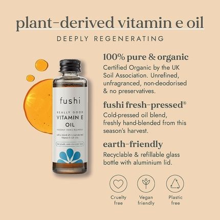 Fushi Really Good Vitamin E Skin Oil 50Ml 30000Iu/G