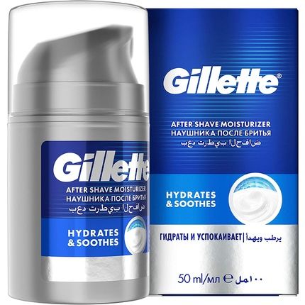 Gillette Series Men'S After Shave Moisturizer 50Ml Moisturizes And Soothes