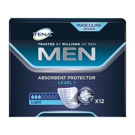 Tena Men'S Level 1 Incontinence Pads