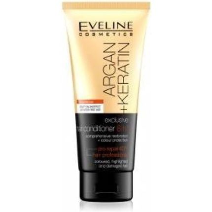 Eveline Argan + Keratin 8-In-1 Hair Conditioner 6.8 Fl Oz/200 Ml