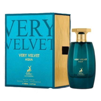 Maison Alhambra Very Velvet Aqua Eau De Parfum 100Ml Spray - Image 4