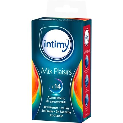 Intimy Mix Plaisirs Assortment Of Lubricated Condoms