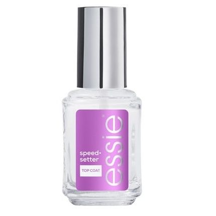 Essie Nail Polish Nail Care Speed Setter Quick Dry Ultra Shine Fast Drying Nail Varnish Top Coat 13.5Ml