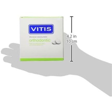 Vitis Orthodontic Effervescent Retainer Cleaning Tablets