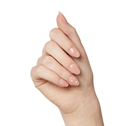 Kiss Bare But Better Press-On Nails With Nail Glue Slay Light Nude Skin Short Size Almond Shape
