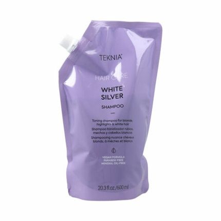 Lakme Teknia Hair Care White Silver Shampoo Refill 600Ml