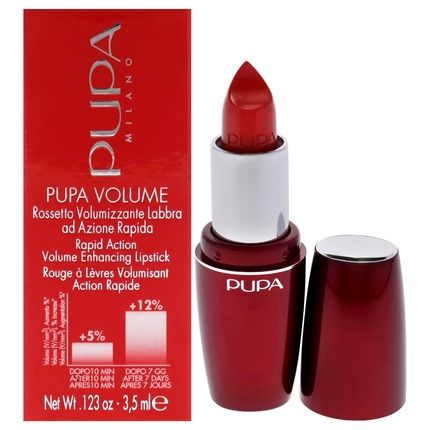 Pupa Milano Volume Lipstick Effective Volume Enhancing Lipstick 0.123 Oz 403 Euphoria Red