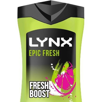 Lynx Epic Fresh Shower Gel Grapefruit & Tropical Pineapple Scent 225Ml