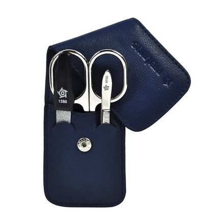 Pfeilring Solingen Manicure Travel Set 3 Pieces Blue