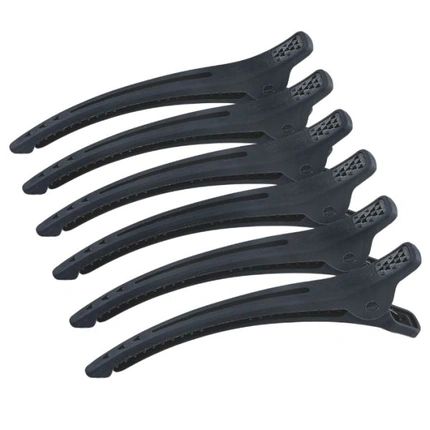 Sibel Sib Colorproof Hair Clips Black 6 Pieces