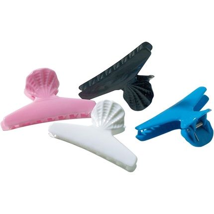 Fashion Hair Clips Assorted Colors - Pack Of 12