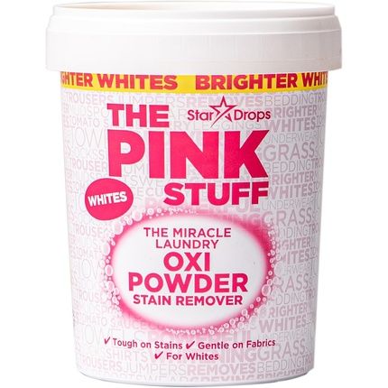 Pink Stuff The Miracle Laundry Oxi Stain Remover Powder For Whites 1Kg