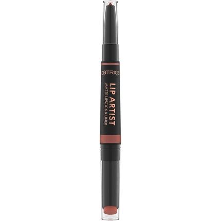 Catrice Lip Artist Matte Lipstick & Liner No. 030 Orange Highly Pigmented