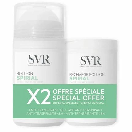 Svr Spirial 48H Antiperspirant Rollon 50Ml Rollon Refill 50Ml