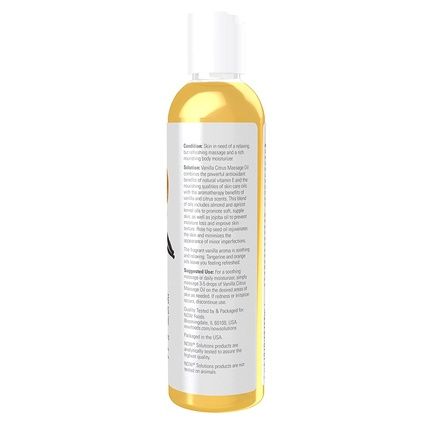 Now Vanilla Citrus Massage Oil 237Ml